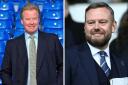 James Wall has been chatting to former Ipswich Town chairman David Sheepshanks, left, about the club and current CEO/chairman Mark Ashton