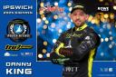 Danny King is staying with the Ipswich Witches for the 2025 season.