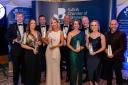 Award winners on an evening of celebration at the Suffolk Chamber of Commerce East Suffolk Business Awards. Picture: Glen Farthing