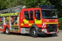 Suffolk Fire and Rescue Service attended the scene in Ipswich