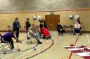 Gainsborough Sports Centre held an event to celebrate National Boccia Day