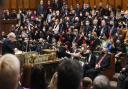 Prime Minister Boris Johnson during Prime Minister's Questions in the House of Commons on Wednesday January 12, 2022.