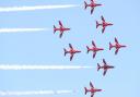 The iconic Red Arrows are expected to fly over Suffolk once again this summer