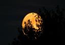 The rare supermoon will be visible over Suffolk again tonight