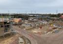 Building work for 60 homes on the old Tooks Bakery site will resume in May after the coronavirus lockdown put it on hold. Picture: IPSWICH COUNCIL