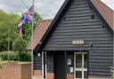 Bruisyard Village Hall, where the bike show was held