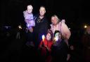 Zolotenkov family. Christchurch Park's 50th fireworks display run by the Scouts PICTURE: CHARLOTTE BOND