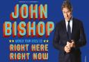 Comedian John Bishop is thrilled to be hitting the road again following the deprivations of lockdown. He will be playing Colchester's Charter Hall on October 19 and 21