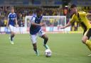 Kyle Edwards on his debut at The Pirelli Stadium.