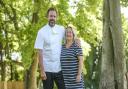 The restaurant at Chris and Hayley Lee's  hotel, The Bildeston Crown is one of only two spots in Suffolk to have been awarded three AA Rosettes in 2021