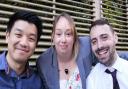 Meet the team: Jason Mok, Lanie Draper and Matt Baker, from left to right