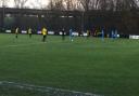 Kick-off time at Greens Meadow as Stowmarket Town take on Norwich CBS in the FA Vase last weekend. Alas, all league action across the non-league board in Suffolk will have to stop from Boxing Day onwards.