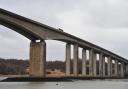 Measures Highways England have put forward to help cease wind closures of the Orwell Bridge have come under fire for not being concrete enough. Picture: SARAH LUCY BROWN