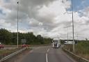 Heavy traffic is building on the A12 from the Copdock Interchange Picture: GOOGLE MAPS