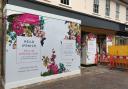 Work at the former Regatta and Hawkshead store in Butter Market, which is set to become a Joules store. Picture: JASON NOBLE