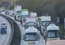 Stock picture of traffic on the Orwell Bridge Picture: SARAH LUCY BROWN