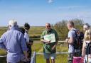 Visitors at Orford Ness