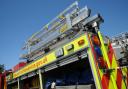 The fire service were called to the blaze during the early hours of this morning