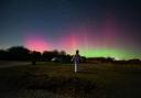 The Northern lights were visible once again across Suffolk last night