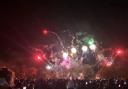 Watch as fireworks from around the county entertain thousands