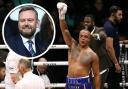 Ipswich Town CEO Mark Ashton, inset, says he'd love to see Fabio Wardley fighting at Portman Road this year