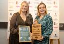Left to right, Amy Bendall (sponsor - Pier) and Emily Aitchison from ACRE Farm + Bakery