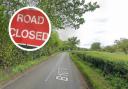 Needham Road in Coddenham is closed