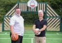 Martin Taylor (L) and Gary Barber (R) worked tirelessly to make the new games area happen