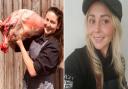 Mia Tamburrini, 22, and Elsie Yardley, 29, will take part in the Battle of the Butchers 2024