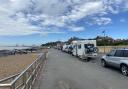 The camper vans and motor homes in Undercliff Road East could be effectively banned if Felixstowe Town Council's designated parking bays come to fruition