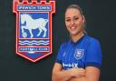 Ella Rutherford came off the bench to score twice on her debut for Ipswich Town Women