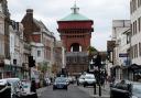 The incident started near a taxi rank in Colchester High Street