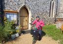 Helen Lewis, 86, is set to take on this year's Ride and Stride event some 42 years after her first charity cycle for Suffolk Churches