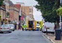 Emergency services are at the scene of a medial incident in Bury St Edmunds