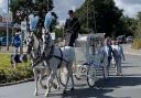 Crowds gathered at St Augustine's Church in Ipswich to celebrate the life of Courtney Mitchell