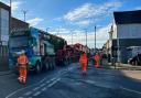 The A140 will be closed today as an abnormal load is escorted to Yaxley.