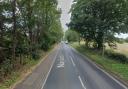 A man was taken to hospital after a crash in Colchester