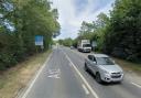 The A12 will be closed in both directions after a lorry crashed into a ditch near a Suffolk village.