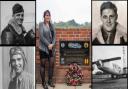 A new memorial is unveiled to remember the three crew men who lost their lives in a plane crash 80 years ago