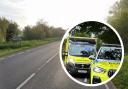 Two people have been taken to hospital after a crash near a west Suffolk town.