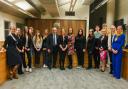 Sir Brian Leveson, addressed students and guests at the University of Suffolk.