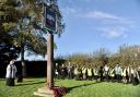 Villagers gathered to honour the legacy of Trimley stalwart Peter Gosling this Remembrance Day.