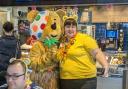 Pudsey turned up at Greggs