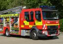 Crews were called to the Sutton Heath fire this afternoon