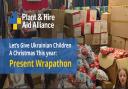 Volunteers sought for 'wrapathon' event to send gifts to children in Ukraine