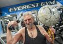 Derek Phillips, who was born on November 21, 1934, is celebrating his 90th birthday with a workout at Everest Gym