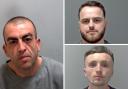 Some of the criminals jailed in Suffolk this week