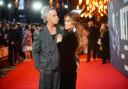 Robbie Williams and Ayda Field attending the European premiere for Better Man (Jeff Moore/PA)