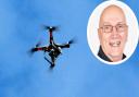 Mildenhall councillor Andy Neal has welcomed claims that a drone has been shot down near RAF Mildenhall