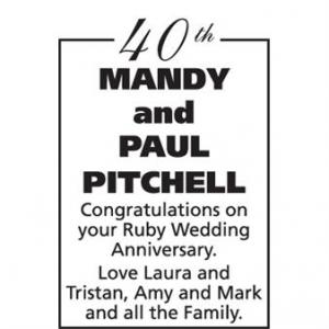 MANDY AND PAUL PITCHELL